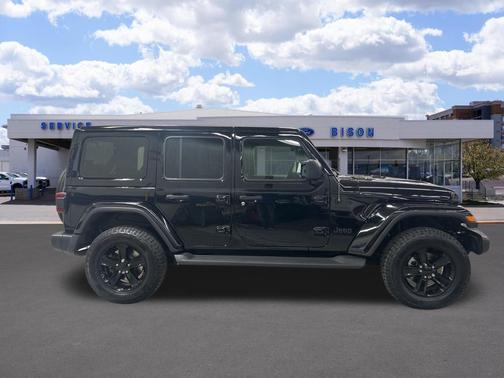 Black 2020 Jeep Wrangler Unlimited Sahara