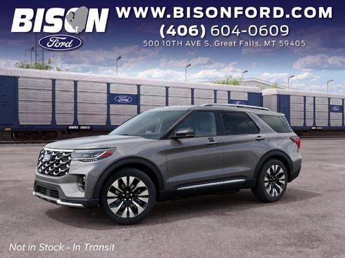 Carbonized Gray Metallic 2027 Ford Explorer Platinum