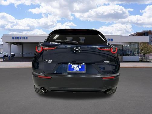 Deep Crystal Blue Mica 2025 Mazda CX-30 2.5 Turbo Premium Package