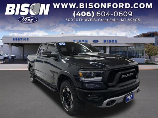Maximum Steel Metallic Clearcoat 2020 RAM 1500 Rebel