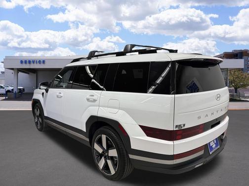 Serenity White 2025 Hyundai SANTA FE Limited