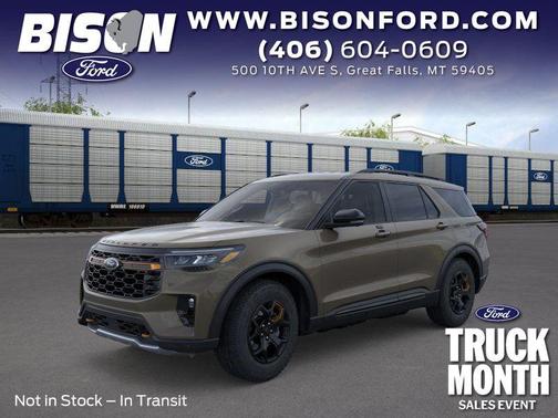 Marsh Gray 2026 Ford Explorer Tremor