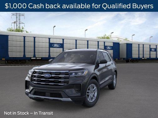 AGATE BLACK METALLIC 2026 Ford Explorer Active