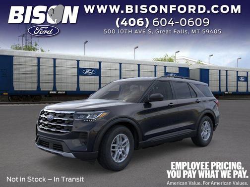 AGATE BLACK METALLIC 2026 Ford Explorer Active
