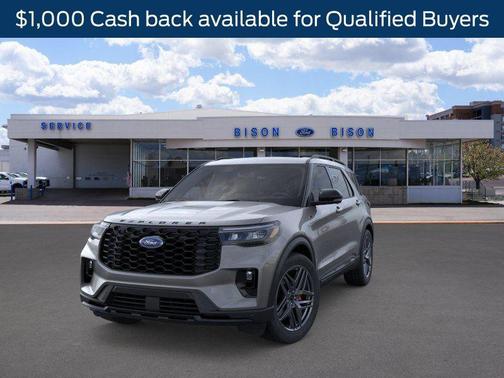 CARBONIZED GRAY METALLIC 2026 Ford Explorer ST-Line