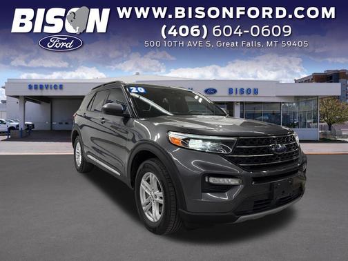 MAGNETIC METALLIC 2020 Ford Explorer XLT