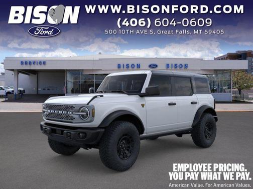 OXFORD WHITE 2026 Ford Bronco Badlands