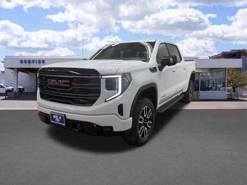 Summit White 2025 GMC Sierra 1500 AT4