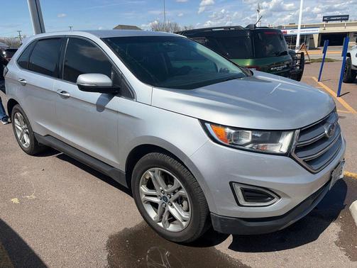 Ingot Silver 2018 Ford Edge Titanium