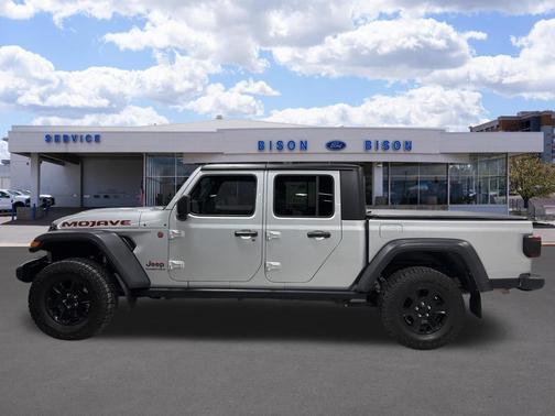 Silver Zynith Clearcoat 2023 Jeep Gladiator Mojave 4x4