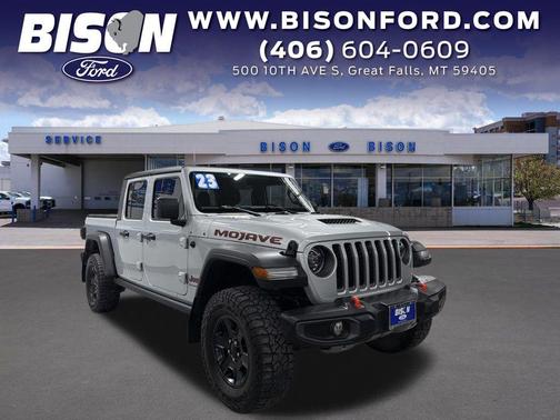 Silver Zynith Clearcoat 2023 Jeep Gladiator Mojave 4x4