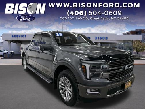 CARBONIZED GREY METALLIC 2025 Ford F-150 King Ranch
