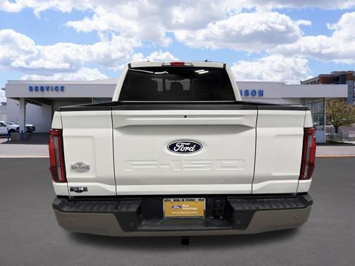 Star White Metallic Tri-Coat 2025 Ford F-150 King Ranch