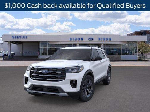 STAR WHITE MET TRI-COAT 2026 Ford Explorer Active w/200A Pkg