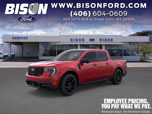RUBY RED METALLIC TINTED CC 2026 Ford Maverick Lariat Truck