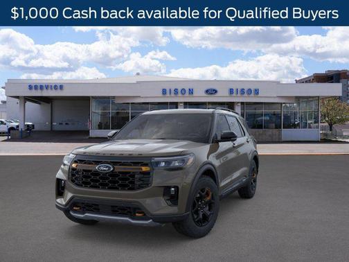 Marsh Gray 2026 Ford Explorer Tremor