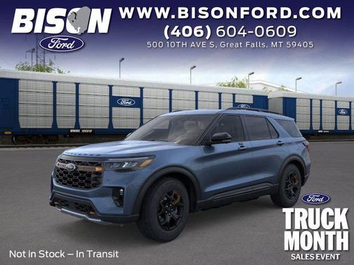 Vapor Blue Metallic 2026 Ford Explorer Tremor