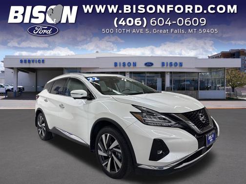 Pearl White Tricoat 2022 Nissan Murano SL Intelligent AWD