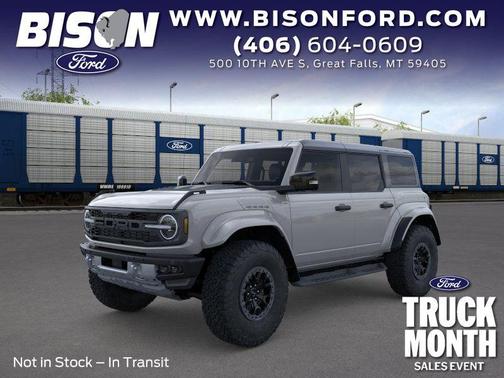 AVALANCHE GRAY 2026 Ford Bronco Raptor
