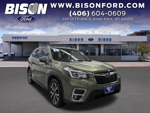 Jasper Green Metallic 2020 Subaru Forester Limited