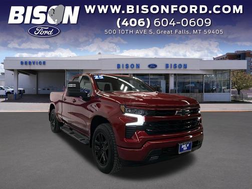 Radiant Red Tintcoat 2025 Chevrolet Silverado 1500 RST