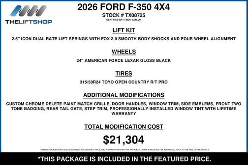 Brown 2026 Ford F-350 King Ranch