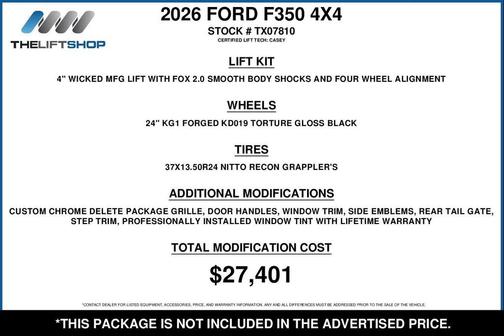 2026 Ford F-350 Lariat