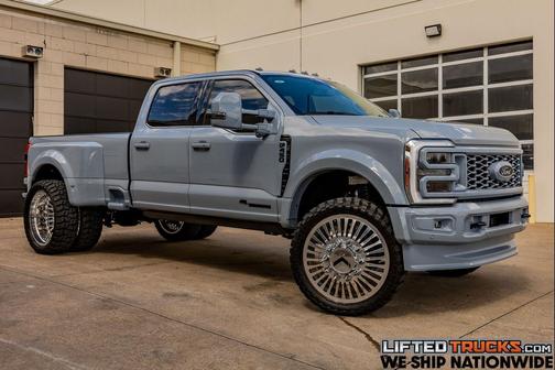 Glacier Gray Metallic Tri-Coat 2026 Ford F-450 Platinum