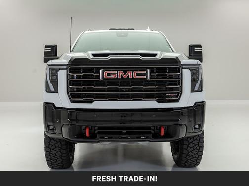 Summit White 2025 GMC Sierra 2500 AT4X