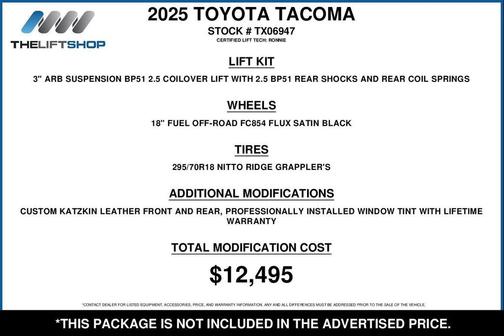2025 Toyota Tacoma TRD Off Road