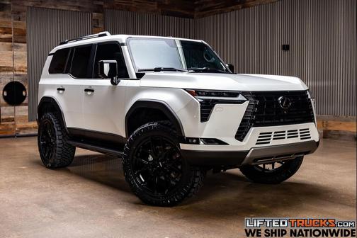 Eminent White Pearl 2025 Lexus GX 550 Overtrail