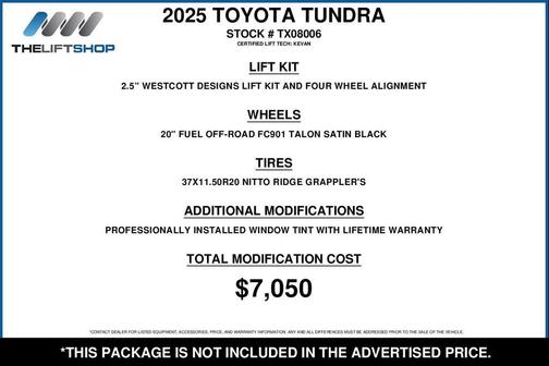 2025 Toyota Tundra Hybrid TRD Pro