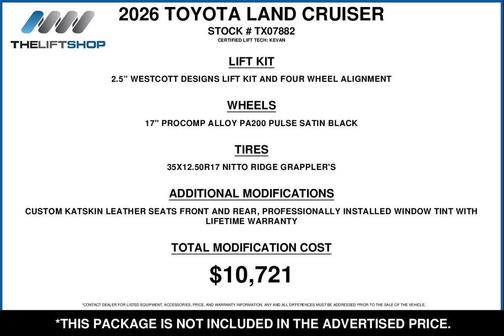2026 Toyota Land Cruiser 1958