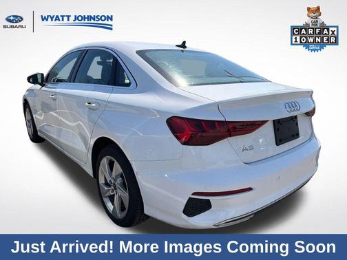 White 2024 Audi A3 Premium