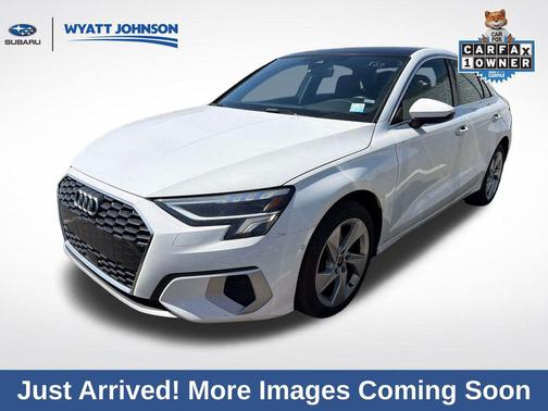 White 2024 Audi A3 Premium