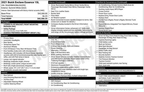 2021 Buick Enclave FWD Essence