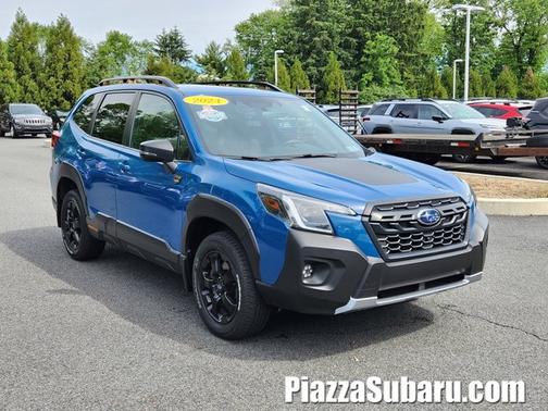 Geyser Blue 2024 Subaru Forester Wilderness
