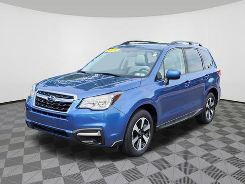 Quartz Blue Pearl 2018 Subaru Forester 2.5i Premium