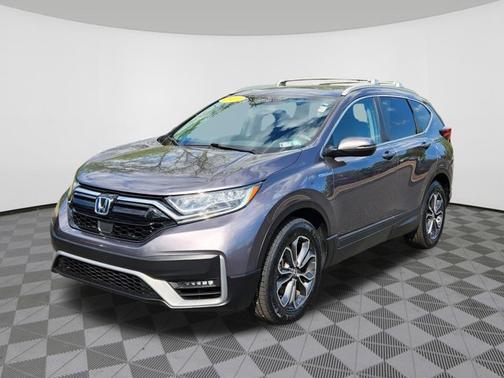 Modern Steel Metallic 2021 Honda CR-V Hybrid EX