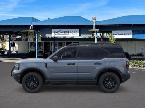 Azure Gray Metallic Tri-Coat 2025 Ford Bronco Sport Badlands
