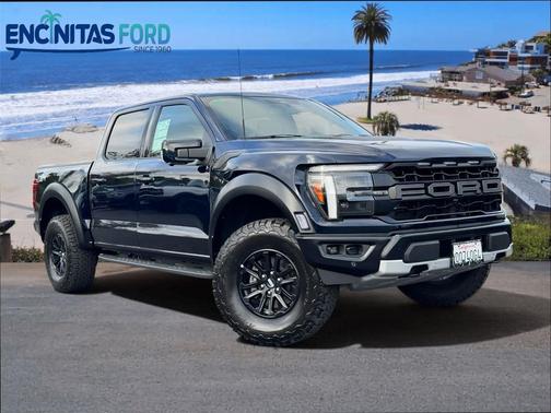 Antimatter Blue Metallic 2024 Ford F-150 Raptor