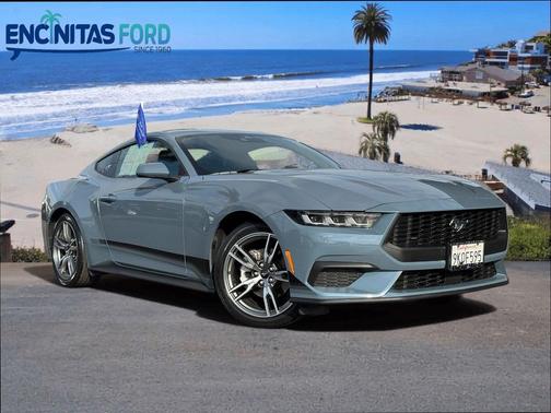 Vapor Blue Metallic 2024 Ford Mustang EcoBoost