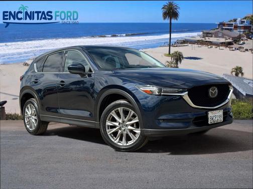 Deep Crystal Blue Mica 2021 Mazda CX-5 Grand Touring