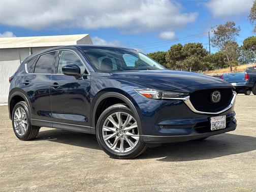 Deep Crystal Blue Mica 2021 Mazda CX-5 Grand Touring