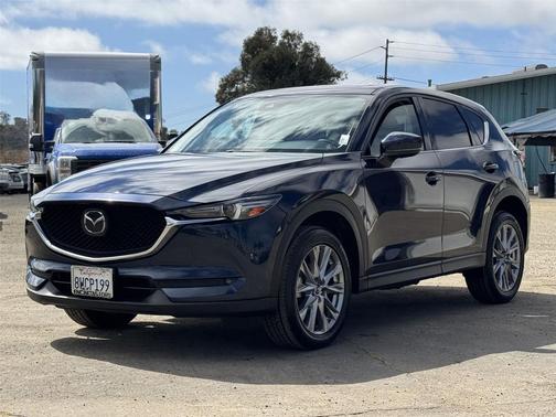 Deep Crystal Blue Mica 2021 Mazda CX-5 Grand Touring