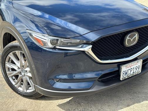 Deep Crystal Blue Mica 2021 Mazda CX-5 Grand Touring
