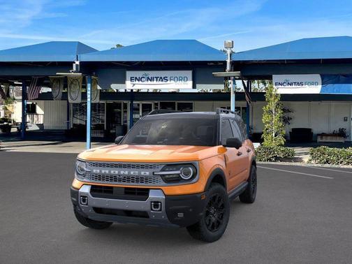 Orange Fury Metallic Tri-Coat 2026 Ford Bronco Sport Badlands
