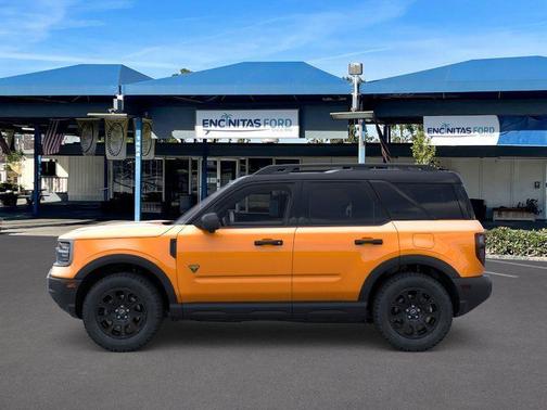 Orange Fury Metallic Tri-Coat 2026 Ford Bronco Sport Badlands