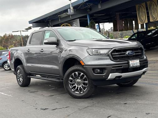 Carbonized Gray Metallic 2021 Ford Ranger LARIAT