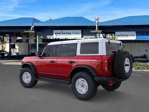 Ruby Red Metallic Tinted Clearcoat 2026 Ford Bronco Heritage Edition
